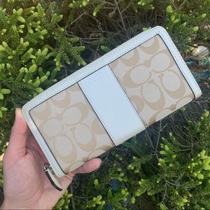 Coach Zip Around Wallet
